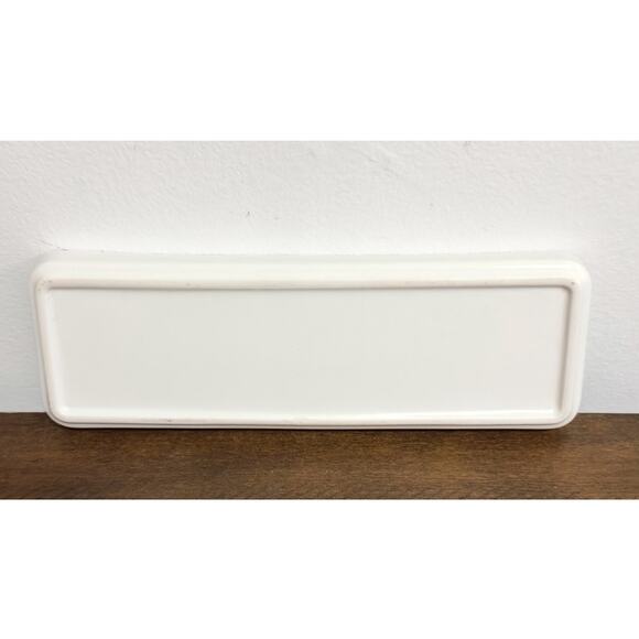 The World Is Your Oyster - Engraved, Ivory, Stoneware, Catch All Trinket Tray - Picture 5 of 5